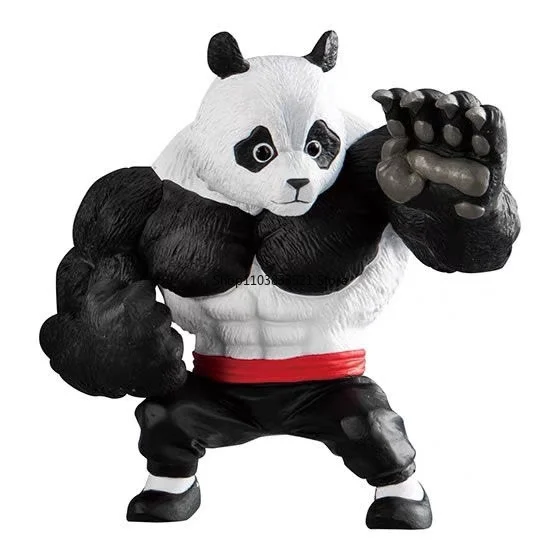 Фото BANDAI оригинальный король животных Gashapon игрушки кунг-фу панда кенгуру кошка леопард фигурка капсульные игрушки детский подарок украшения №5