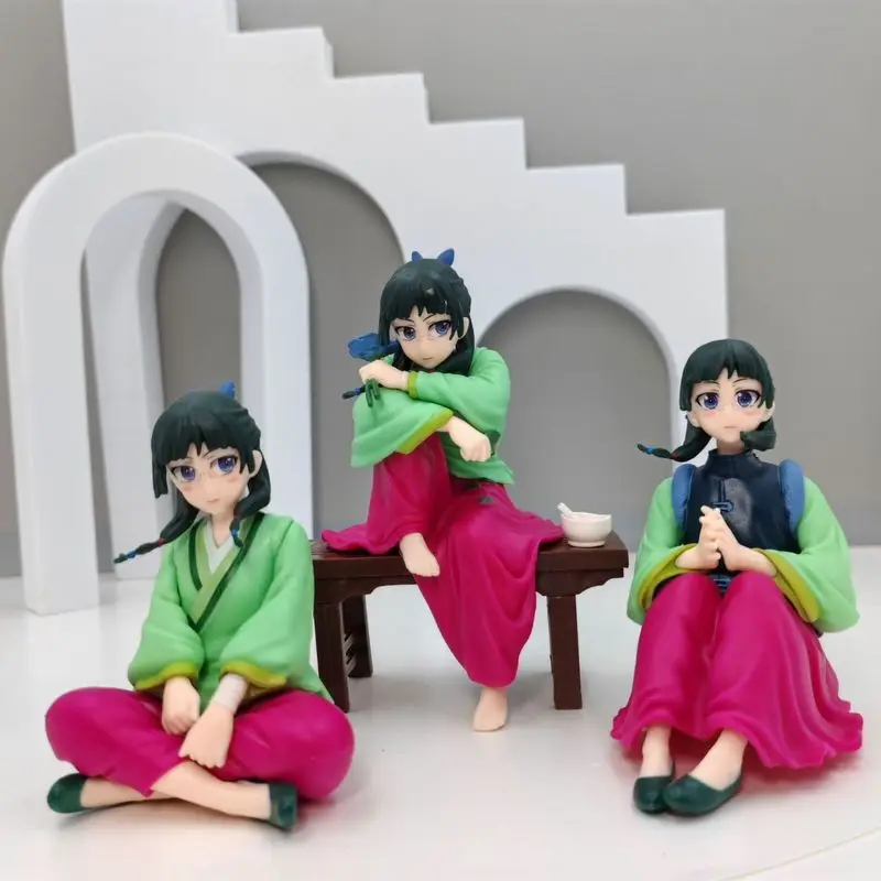 15 см Kusuriya no Hitorigoto Maomao Anime Girl Фигурка 9 см The Apothecary Diaries Jinshi/Mao Mao Фигурка Модель Кукла Игрушка Подарок