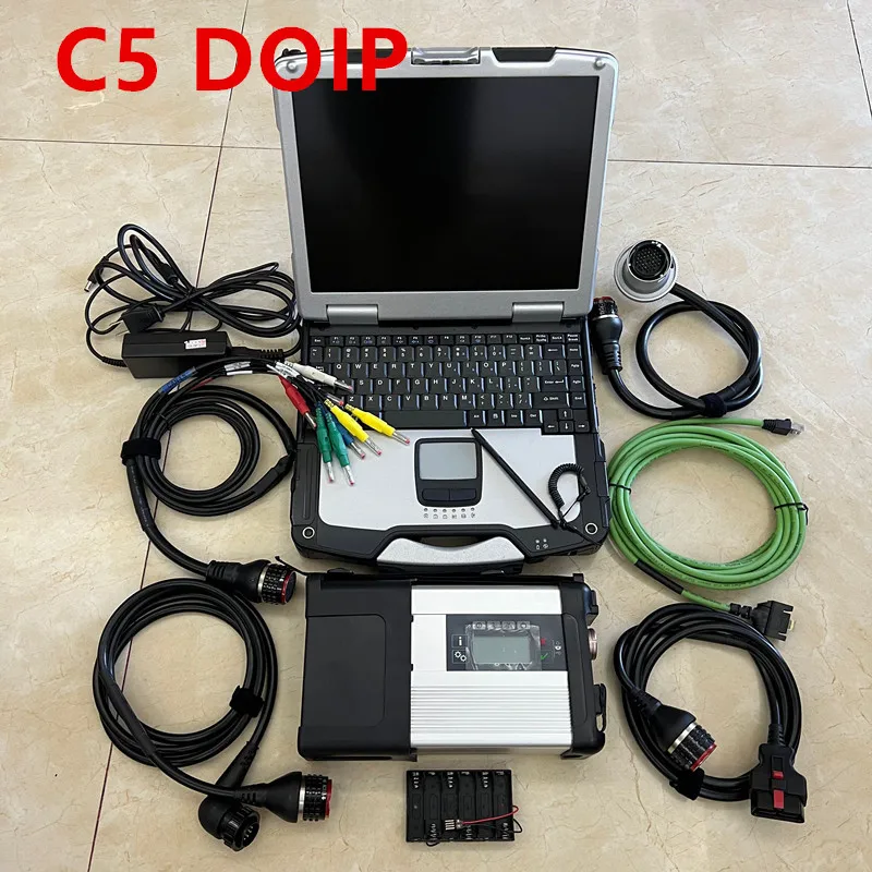 Диагностическое программное обеспечение V2023.09 MB SD Connect DOIP C5 Star с veдиаметр/DTS, инженерное программное обеспечение плюс ноутбук CF31 I5 4G