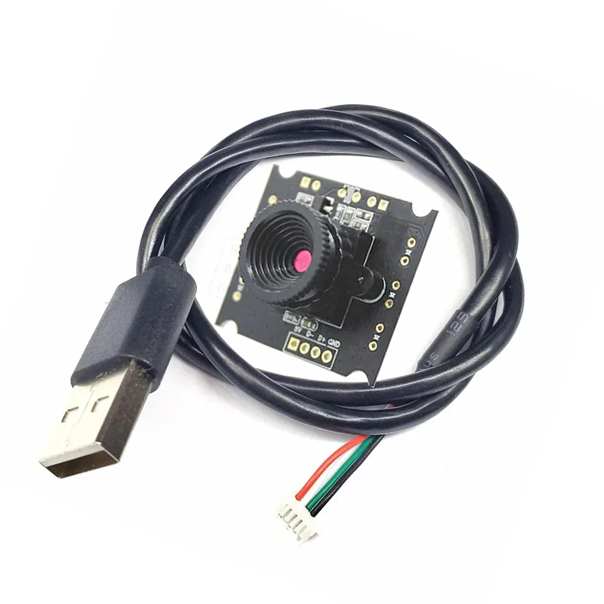 Модуль USB камеры для сканирования QR-кода Распознавание лиц 50 градусов регулируемое фокусное расстояние 3,0 мм без драйвера МП GC0308