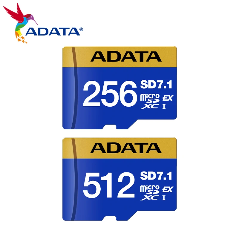 Карта ADATA Premier Extreme microSDXC SD7.1 Express 256 ГБ 512 ГБ до 800 Мбит / с карта памяти V30 U3 C10 миниатюрная SD - карта для беспилотных летательных аппаратов