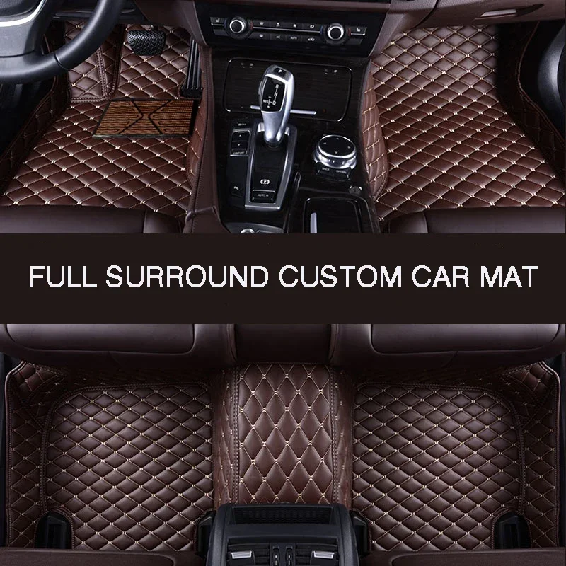 Фото Полный объемный автомобильный коврик для AUDI Q7 (5 мест) 2005-2015 запчасти аксессуары автомобильный интерьер 265 №4
