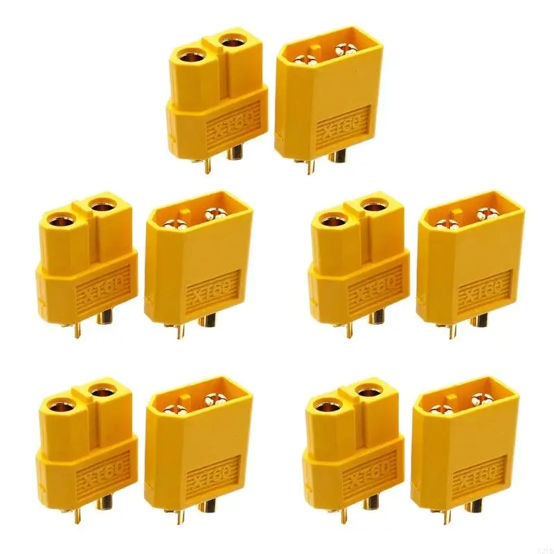 10pcs XT60 разъема подключаемой штепсец мужской штепсец -штепсель для штекеры для гоночных аккумуляторных FPV для