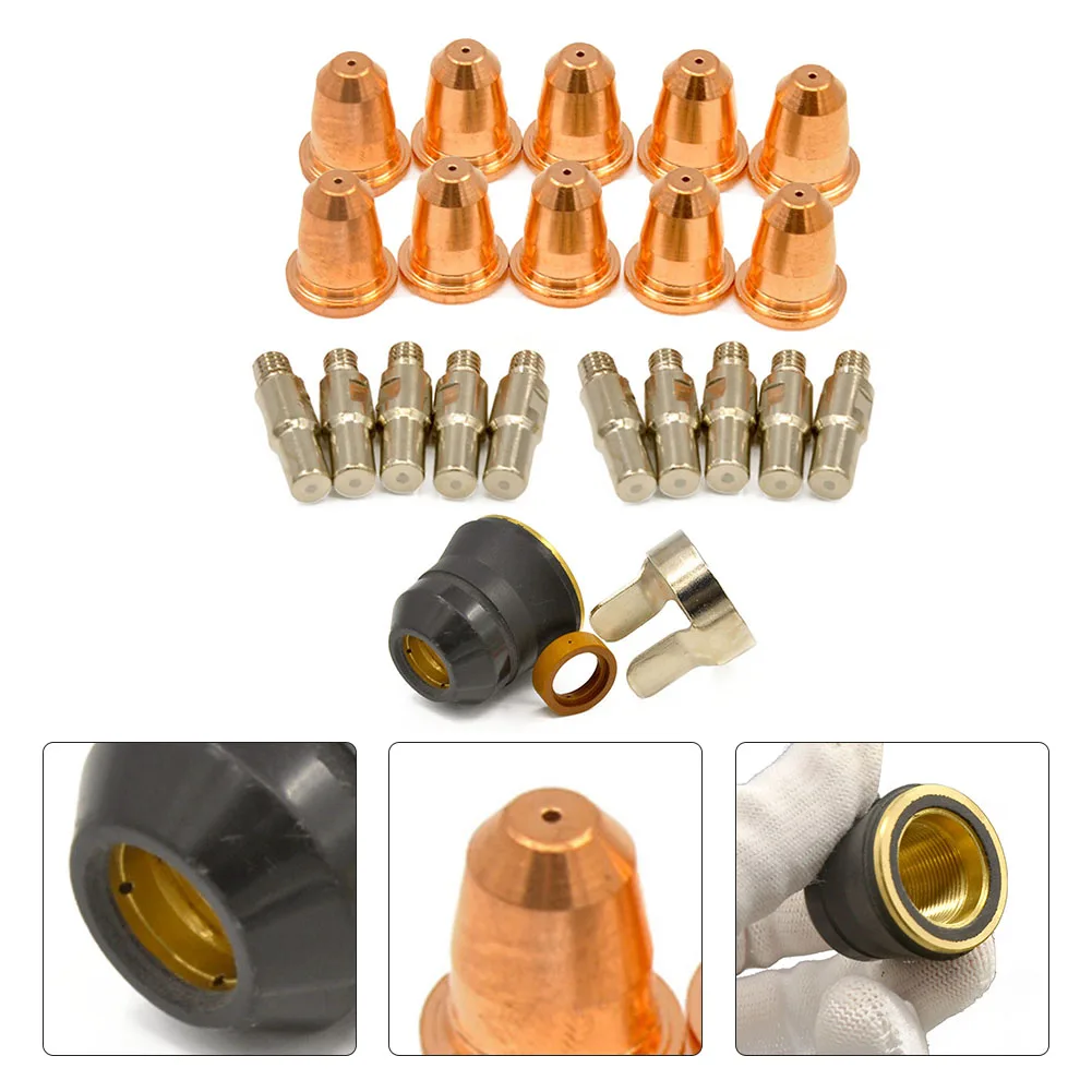 Фото Комплект наконечников для плазменного резака FORNEY Easy Weld 20 P 251 20 P 0,8 мм №2