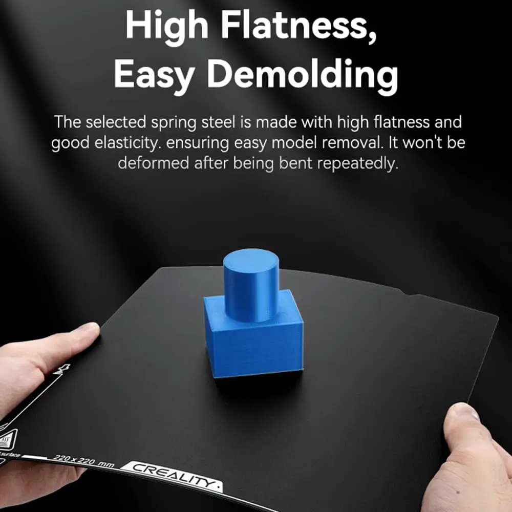 Фото Официальная рабочая пластина Creality Ender 3 V3 SE 235x235 мм Текстурированная пластина кровати для Ender 3/Ender 3 V2/Ender 3 V3 KE/Ender 3 V3 SE/K1 №3