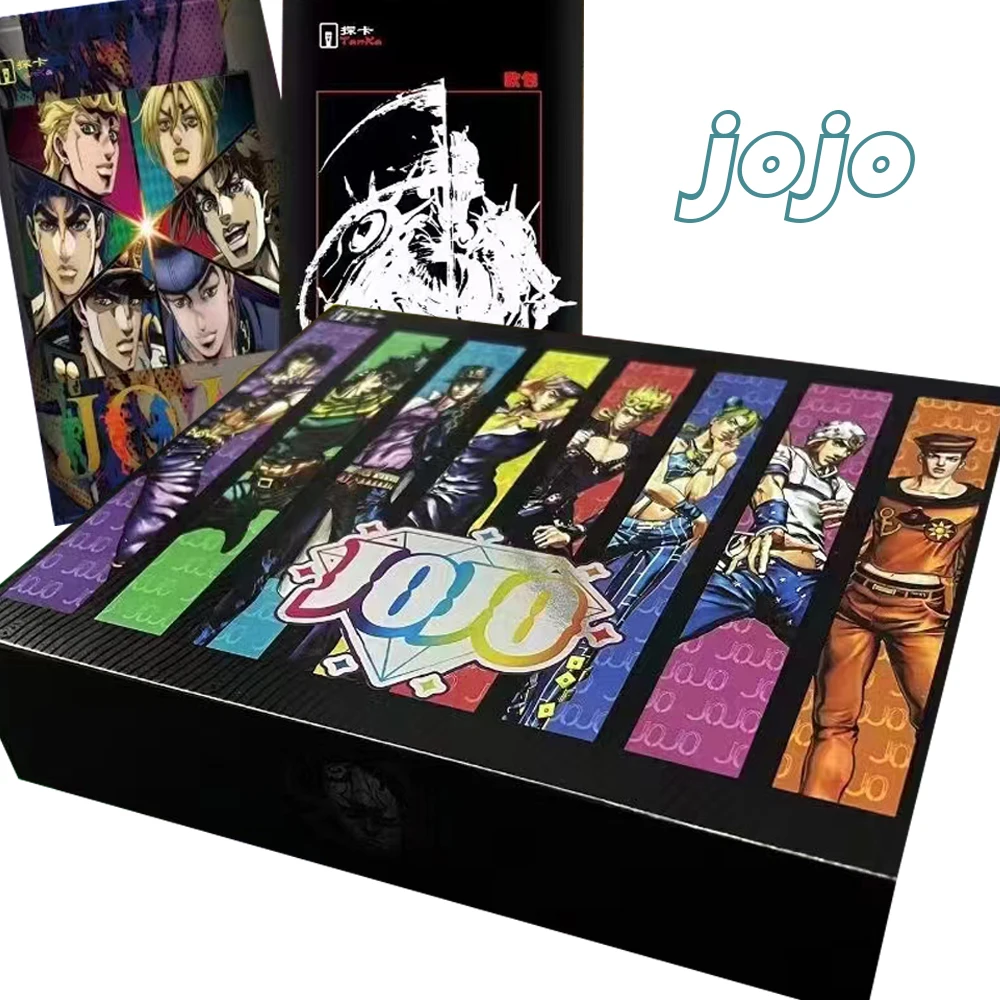 Оригинальные коллекционные карты JoJo по мотивам невероятных приключений, персонажи знака богини из аниме Trish Una Jolyne Cujoh, красивая карта, подарок для детей