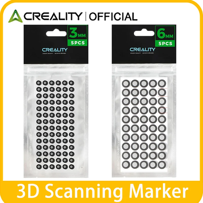 3D-сканер Creality 3/6 мм для 3D-сканера Creality CR-Scan Raptor / Otter / Ferret Pro, точечный 3D-сканер отслеживания