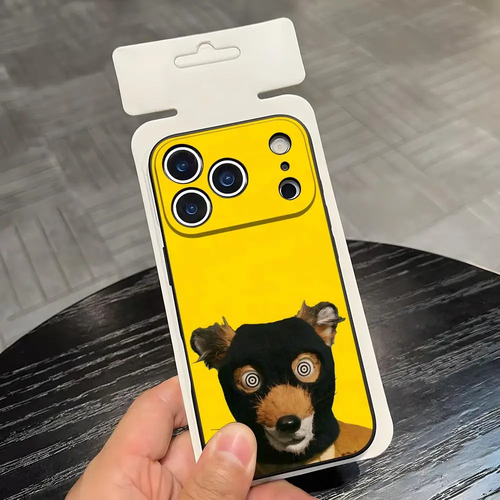 Фантастический чехол для телефона Mr F-Fox A-Ash для iPhone 17 Ari 16 E Pro Max 15 14 13 Mini 12 Pro 11 Max Plus, черный мягкий корпус (art.: 3920d12948c56) - 3920d12948c56
