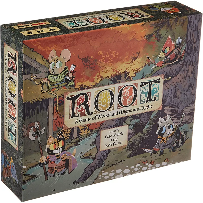 Игра настольная Leder Root, английская версия, семейвечерние партия, интерактивные основы, расширенная стратегия, повседневные подарки для деко...