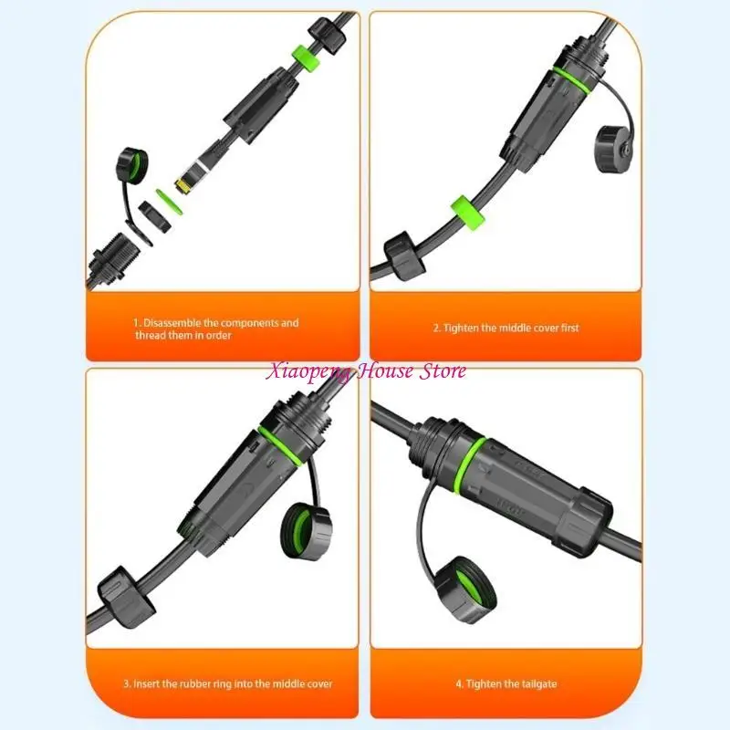 Фото Устойчивые кабельные разъемы RJ45. №4