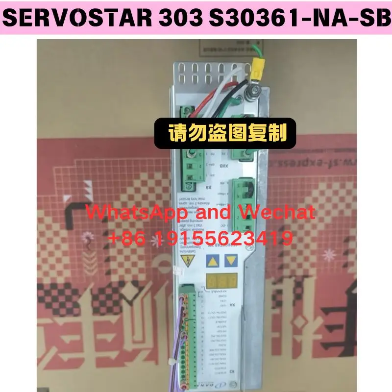 Б/у драйвер SERVOSTAR 303 S30361-NA-SB Функциональный тест ОК Быстрая доставка
