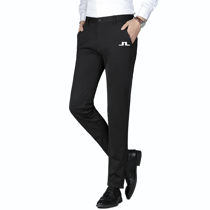 Фото Celana Golf Pria Musim Semi 2023 Celana seica prisual Fashion Elastis Kualitas Tinggi Celana 70 LAN Golf Pria №4