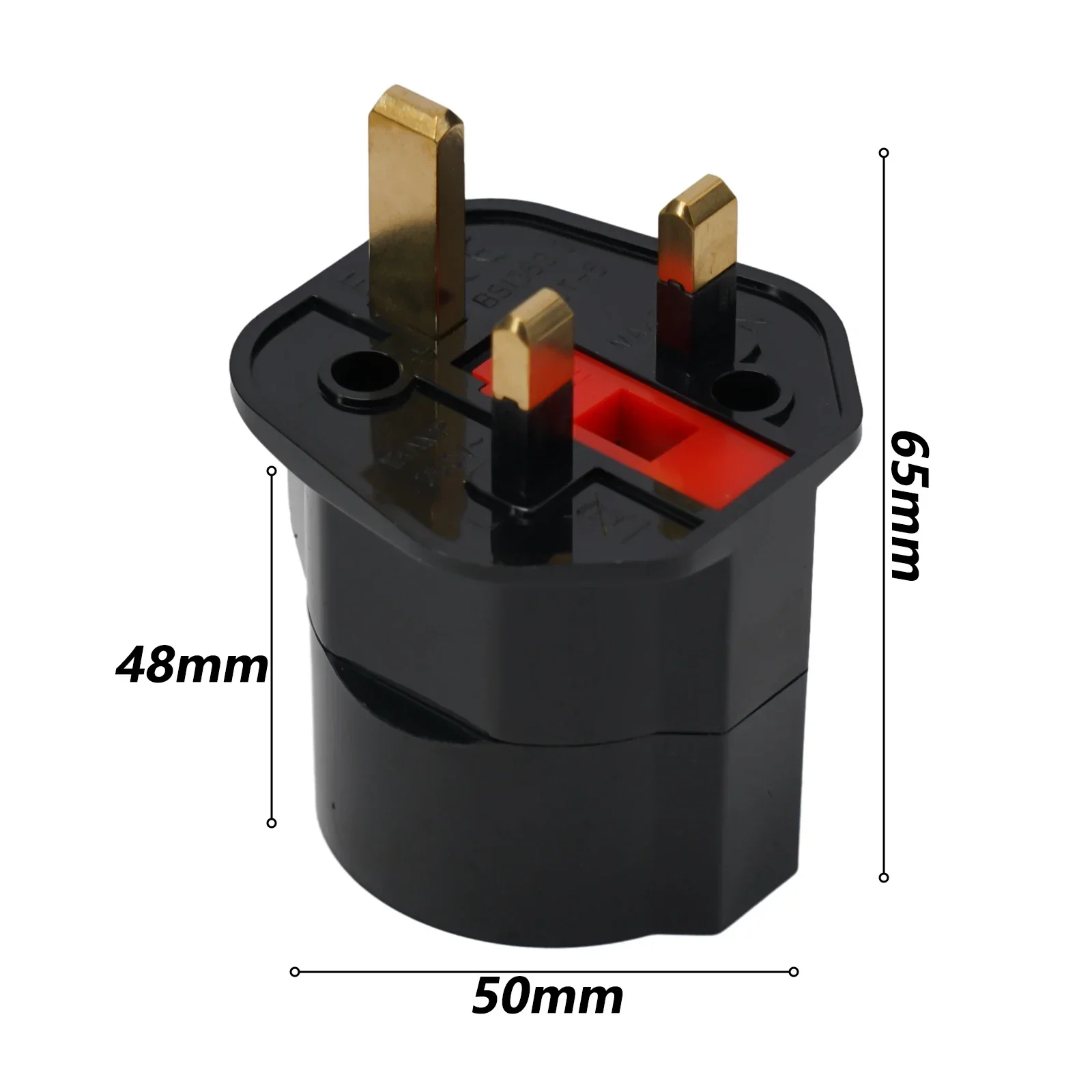 EU 2 Pin To UK 3 Pin Plug адаптер переменного тока дорожный преобразователь Европейский 13A 250V электрические продукты адаптер Европейского в британский (art.: 3920c8cb88b1e) - 3920c8cb88b1e