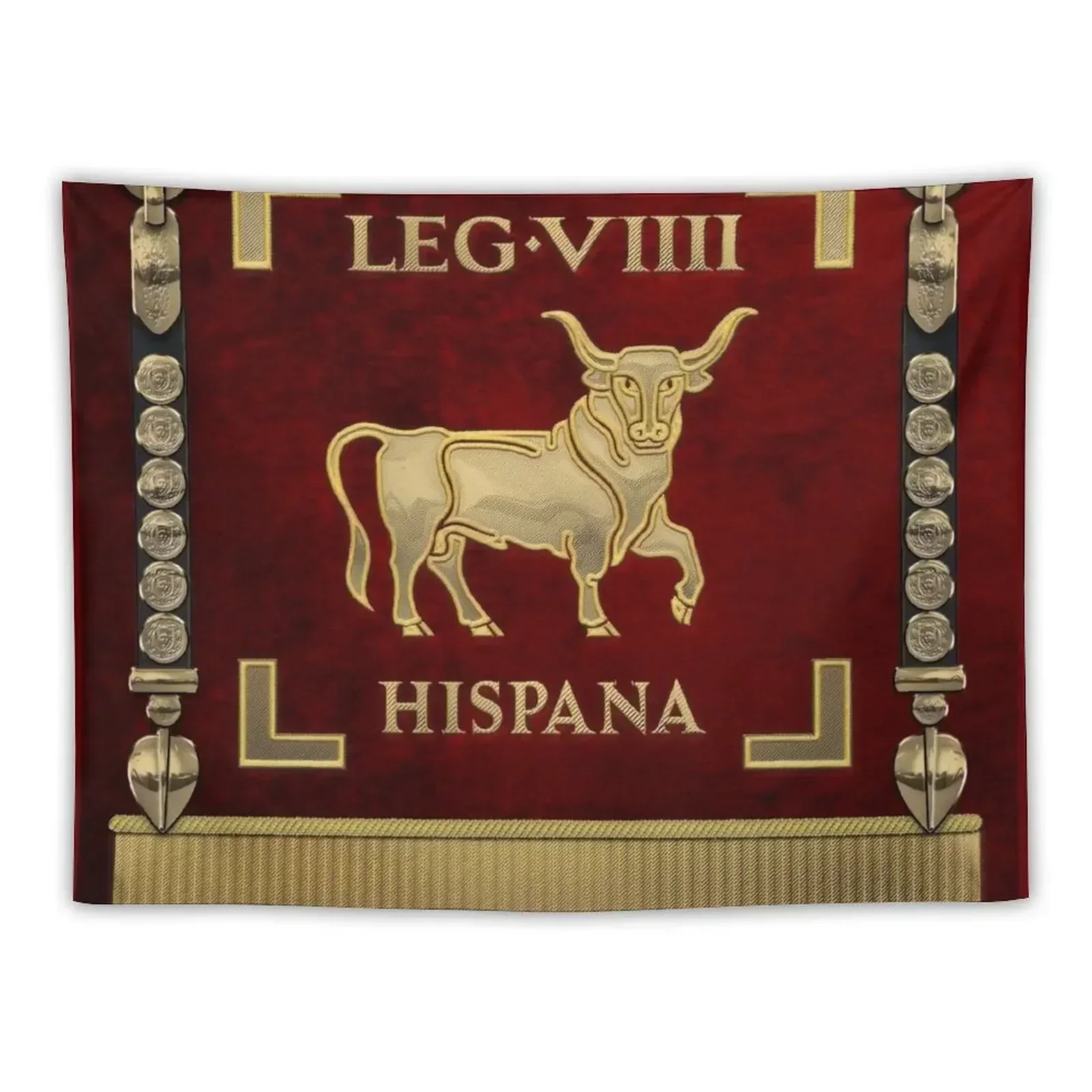 Стандарт испанского 9-го легиона - Vexillum of Legio IX Hispana Гобелен Корейский декор комнаты Ковер Настенный гобелен