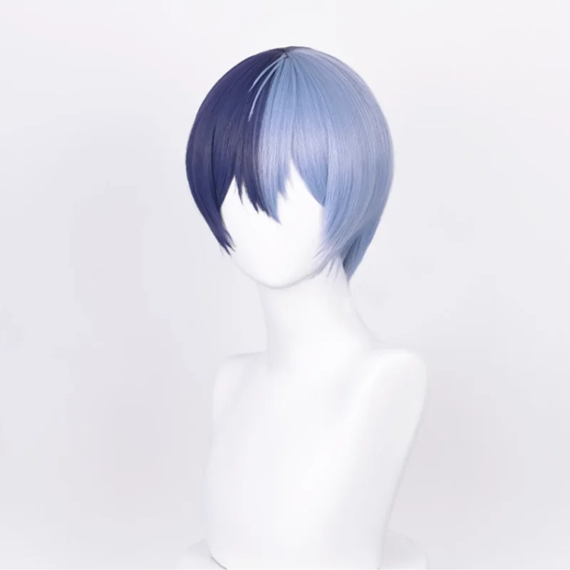 Игровой проект Sekai, цветной сценический подвиг. Aoyagi Toya парик для косплея синий короткие волосы термостойкие синтетические реквизиты для Хэллоуина (art.: 3920c307f6a5f) - 3920c307f6a5f