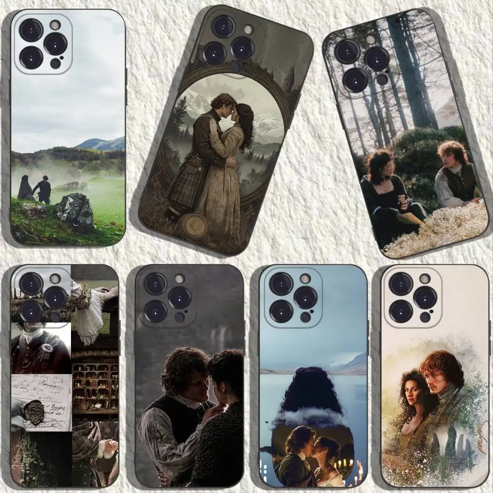 Чехол для телефона TV O-Outlander для iPhone 16,15,14,13,12,11 Plus, Pro Max, XS, X, XR, SE, Mini,8,7, мягкий силиконовый черный чехол
