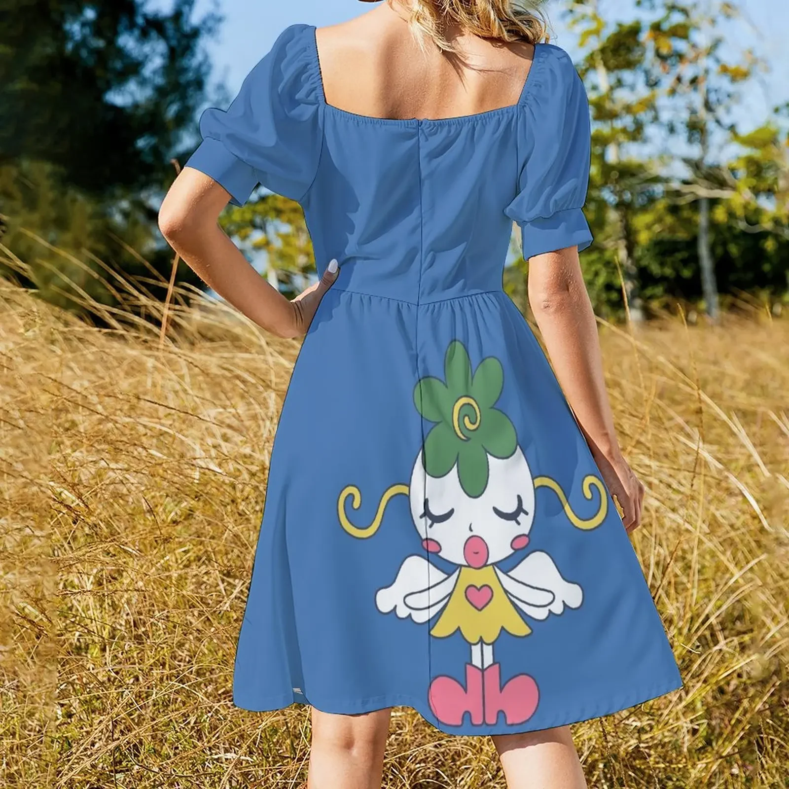 Фото Happy Berry (От Gokinjo Monogatari) Платье с короткими рукавами, летние наряды для женщин, одежда 202, женская одежда №3