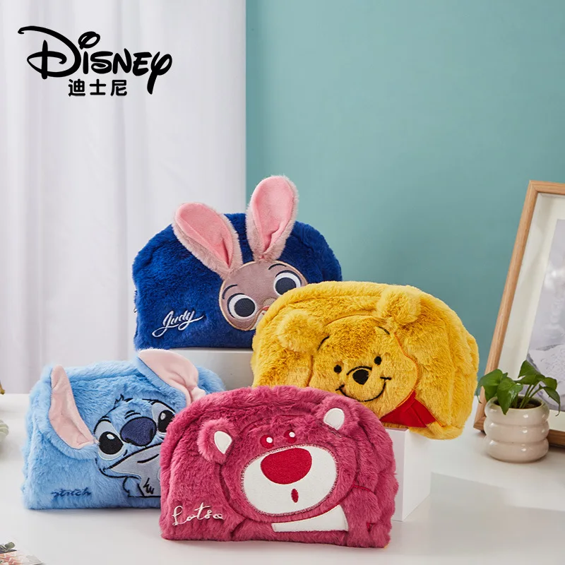 Disney Cute Stitch большой емкости пенал Lotso Винни-Пух косметичка ручка сумка для хранения школьная канцелярская сумка подарок