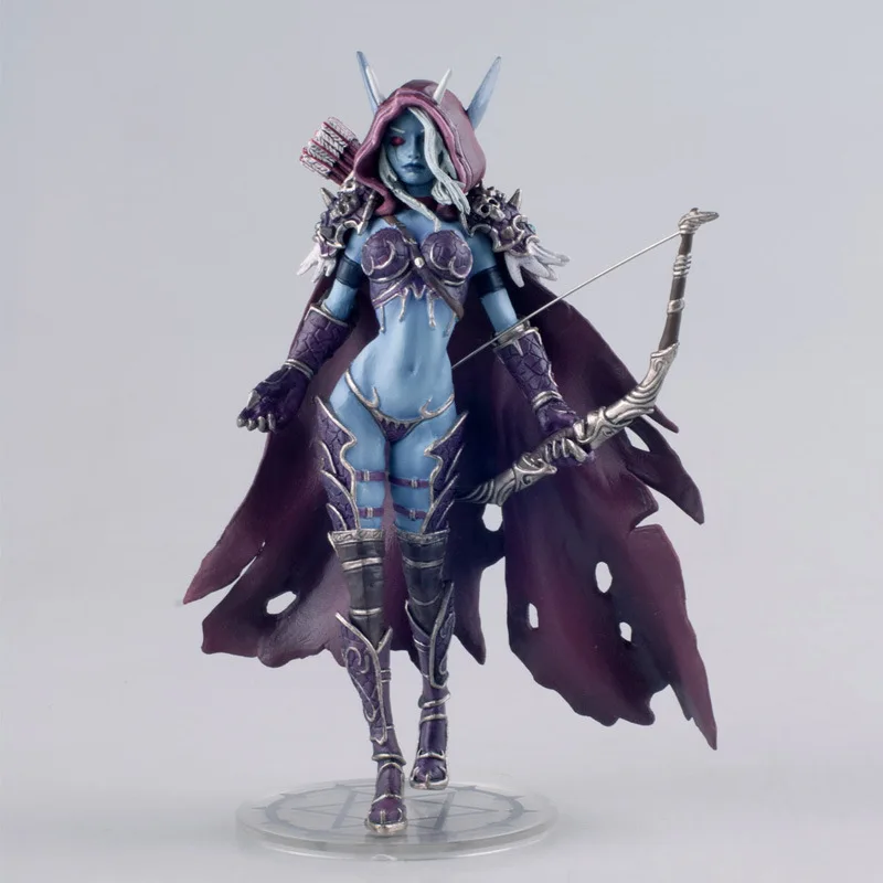 Фото Wow Fall of The Lich King Фигурка Arthas Sylvanas Windrunner Sylvan Archery Queen World of Warcraft Dota Menethil Dota Toy №5