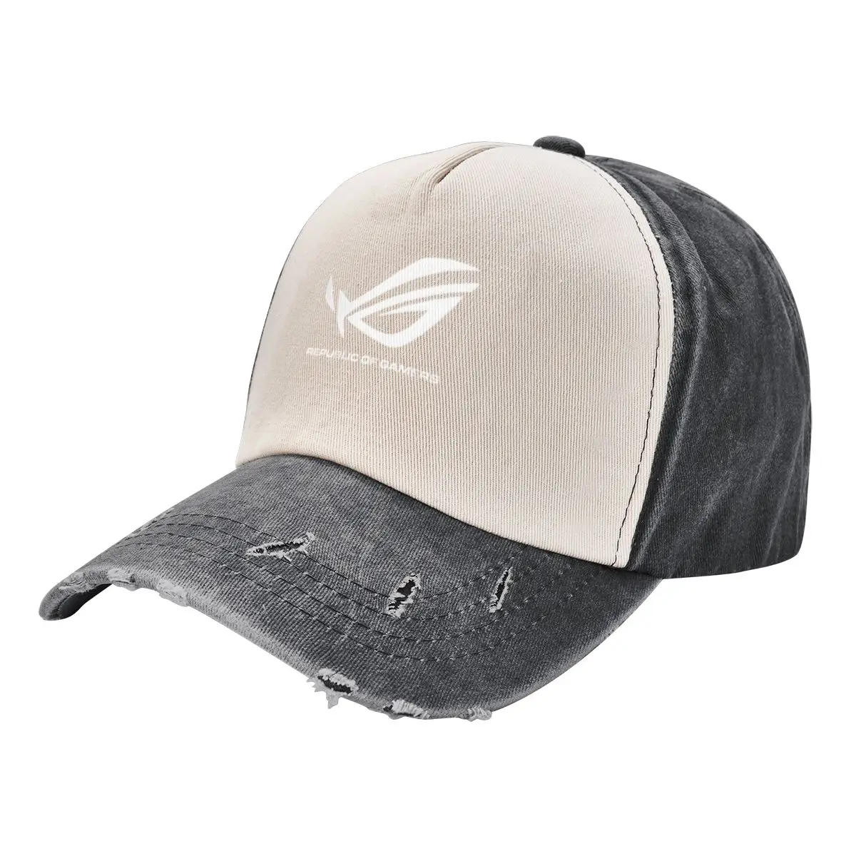 Игровая Кепка ASUS ROG Республика геймеров 2024 промытая бейсболка