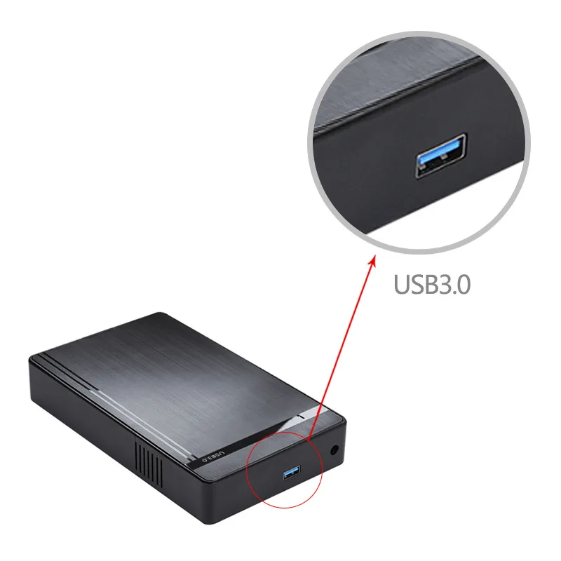 Фото Внешний жесткий диск с интерфейсом USB 3,0, 3,5 дюйма, 6 Гбит/с №4