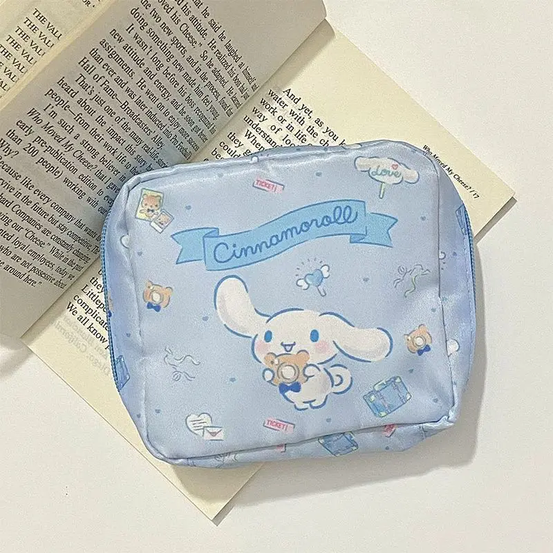 Kawaii Sanrios гигиеническая прокладка мешок аниме Kitty Melody Cinnamorol портативный водонепроницаемый органайзер для хранения санитарных салфеток (art.: 3920be8b94b13) - 3920be8b94b13