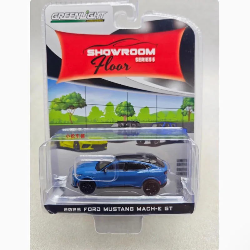Фото Литой под давлением Greenlight, масштаб 1/64, 2023, Ford Mustang Mach-E GT, модель автомобиля из сплава, праздничные подарки, игрушки №4