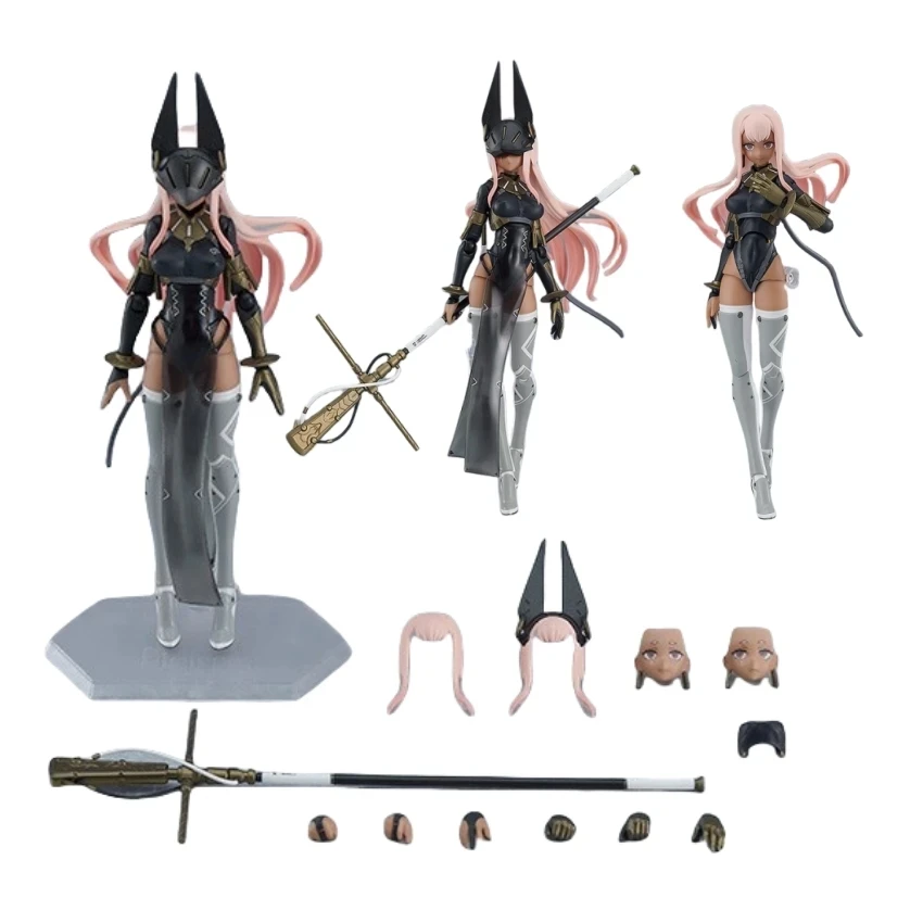 Аниме ПВХ фигурку 17 см Falslander Hemet Nethel Figma 579 Max Factory Коллекционная модель куклы игрушка игра статуя подарок