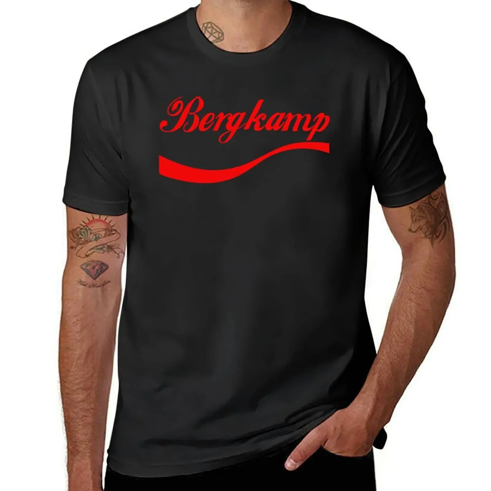 Футболка Bergkamp essential футболка одежда для Хиппи футболки с рисунком баскетбола тяжелые футболки для мужчин хлопок