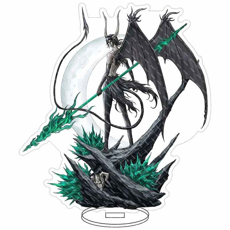 Фото Новый стиль мультфильм аниме Bleach акриловая подставка Куросаки Ичиго Урахара Кисуке фигурки модель настольные украшения подарки на день рождения №2