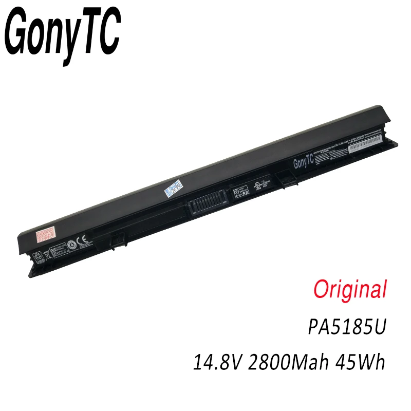 Новый оригинальный аккумулятор для ноутбука PA5185U 14,8 В 45 Втч для Toshiba Satellite L50-B C55-B5200 C50-B-14D L55-B5267 C50-B-17K BPA5184U-1BR