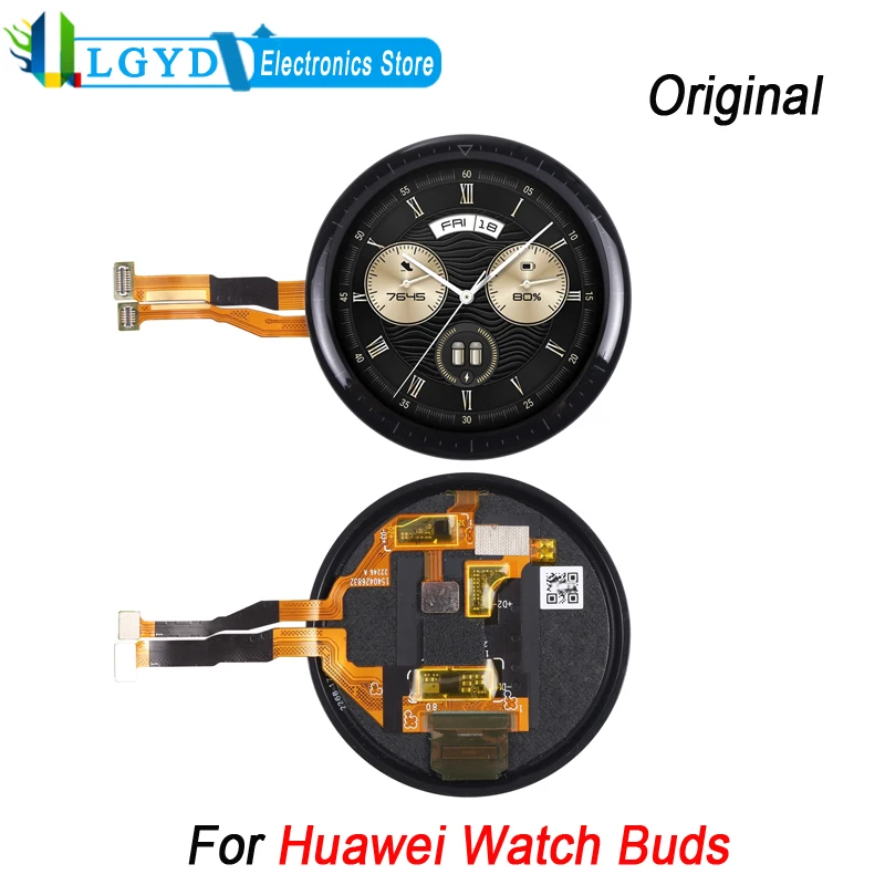ЖК-экран 1,43 дюйма для Huawei Watch Buds Watch AMOLED, ЖК-дисплей и дигитайзер, полная сборка, запасная часть