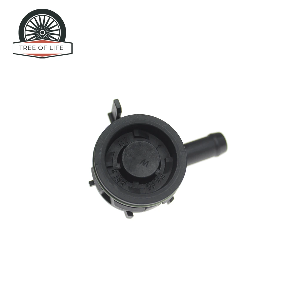 Фото Для Skoda Octavia Fabia Superb III Kodiaq Rapid Yeti Citigo 1.0 1.2 1.4 1.6 TSI Новый ПВХ сапун картера Обратный вентиляционный клапан №3