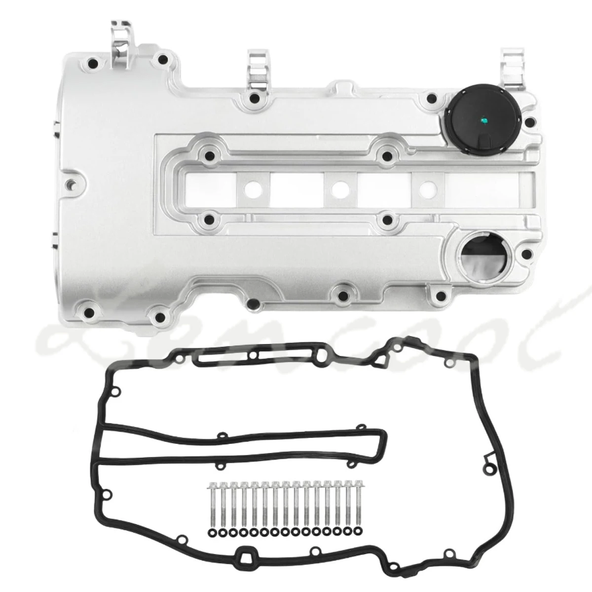 Новая алюминиевая крышка клапана двигателя 25198498 для Chevy Sonic Buick 1.4L Chevrolet Cruze Opel Болты, уплотнение и прокладка 25198874 OEM