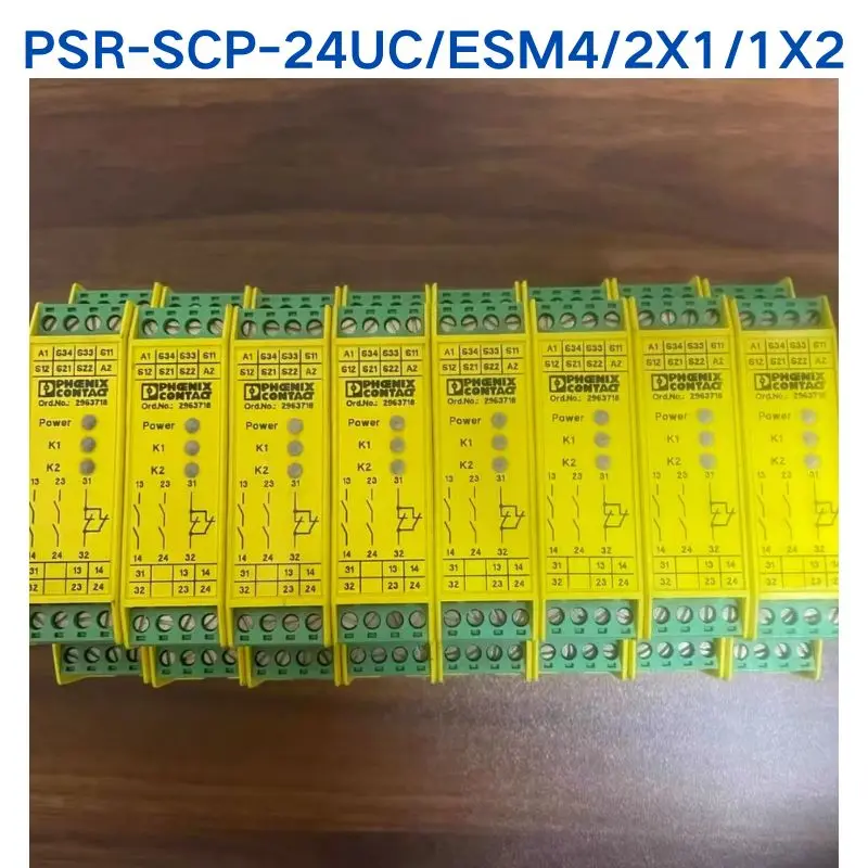 Б/у тест ОК Реле PHOENIX PSR-SCP-24UC/ESM4/2X1/1X2