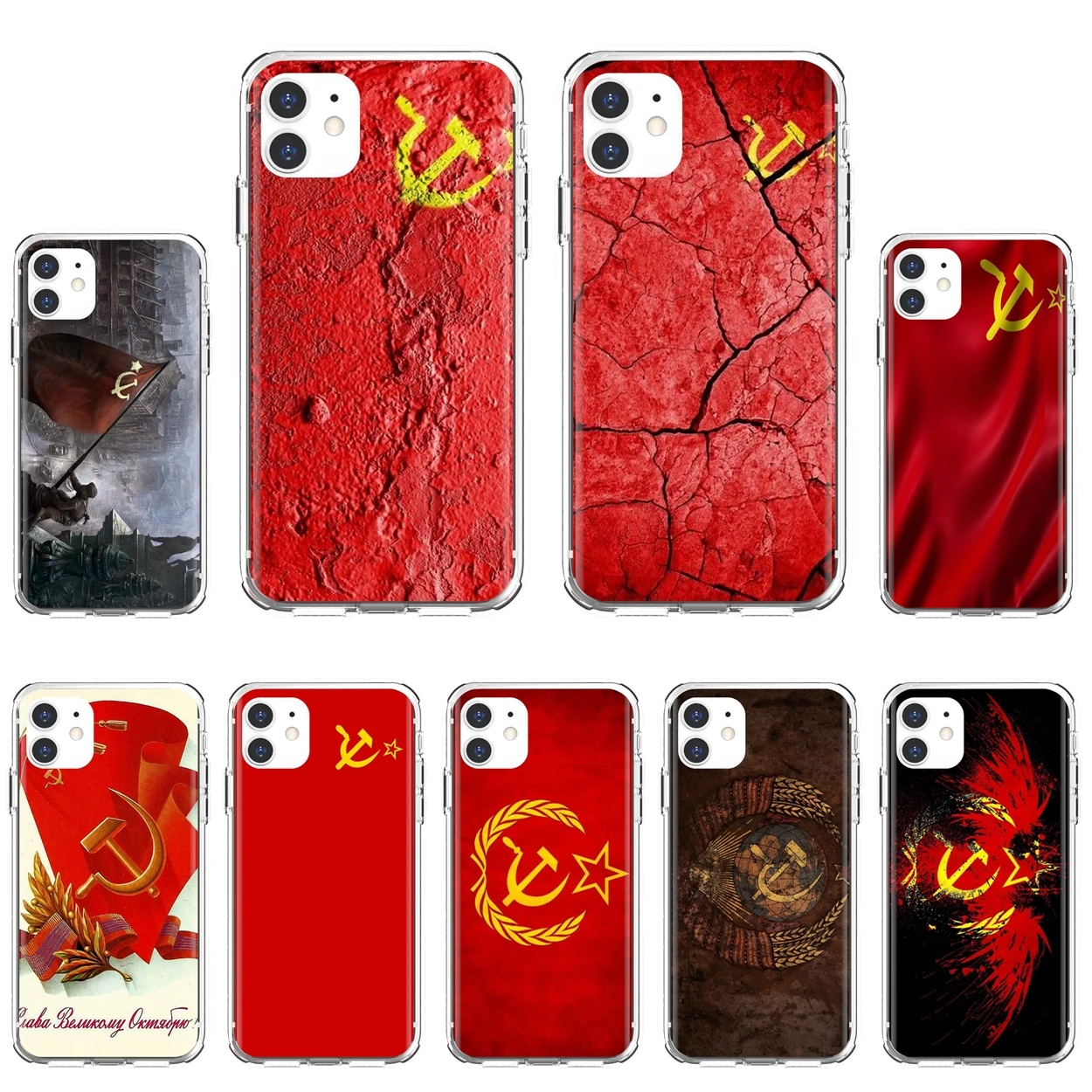Мягкий чехол для телефона с флагом СССР для LG K10 K8 K7 K4 Nokia X6 2 3 5 6 8 9 230 3310 2,1 3,1 5,1 7 Plus 2017 2018
