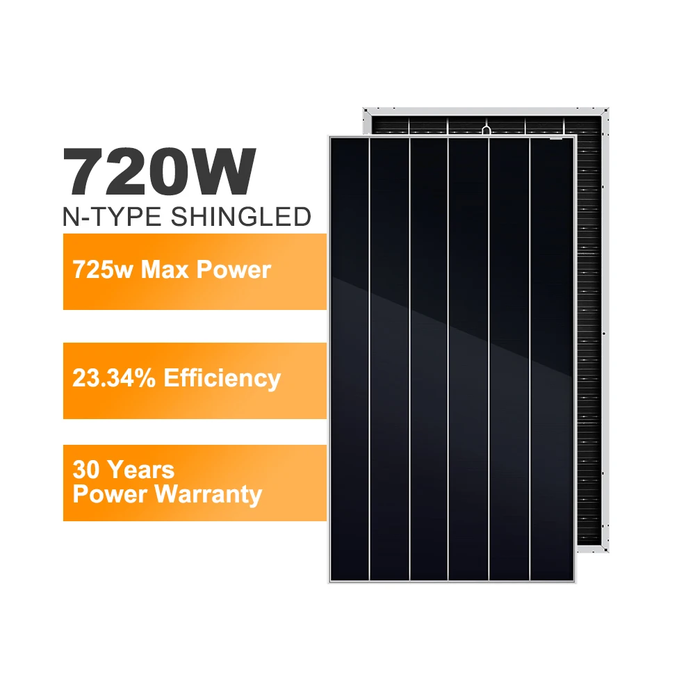 Солнечная панель Bluesun Solar 550 Вт 720 Вт, 1 киловатт, средняя стоимость для жилого использования, High-JT для крышных солнечных панелей, настраиваемых