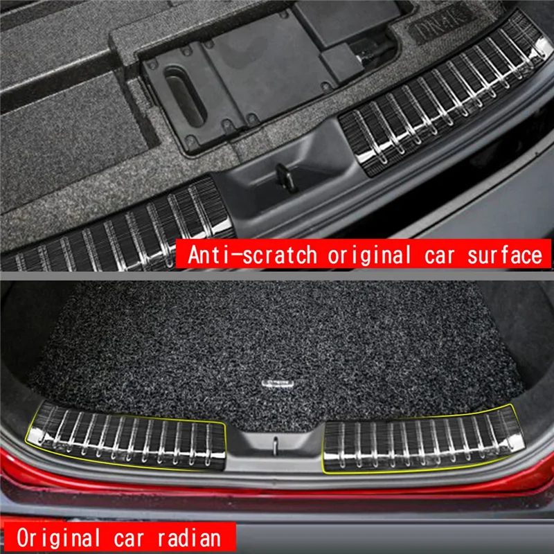 Фото Для Mazda MX30 MX-30 2022, защитная накладка на порог багажника, защита загрузки, крышка №5