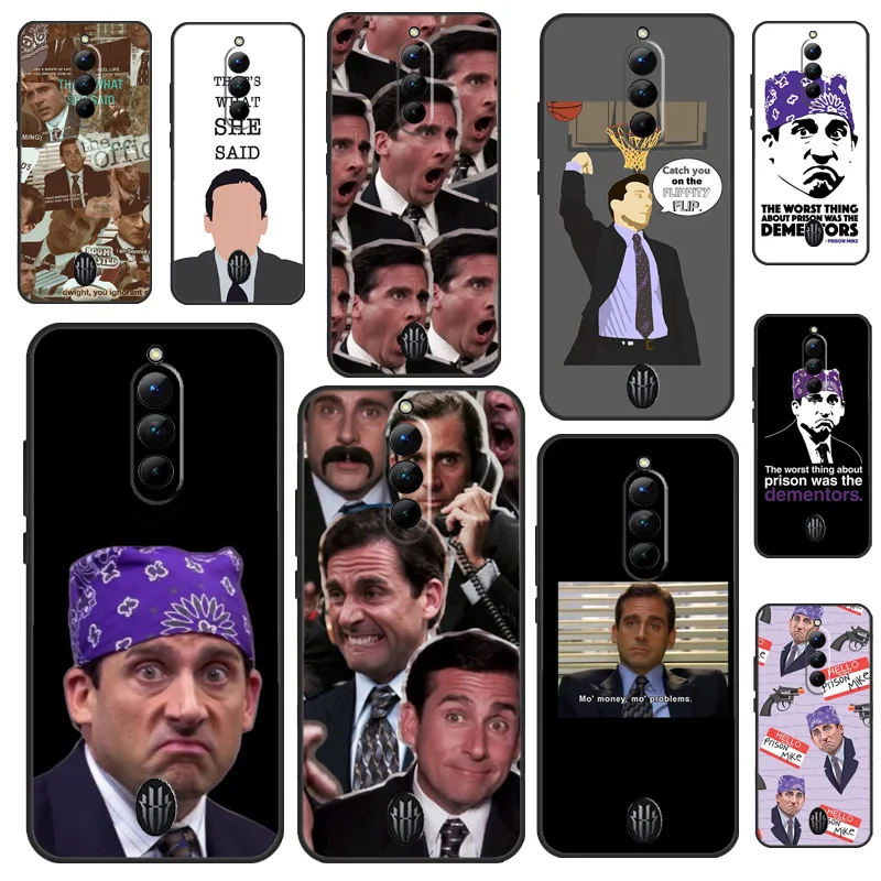Чехол Michael Scott The Office Funny Humor для Red Magic 10 8 9 Pro Plus 6 6S 7S 7 Pro 5G 6R RedMagic 10S 8S 9S Pro Plus Cover