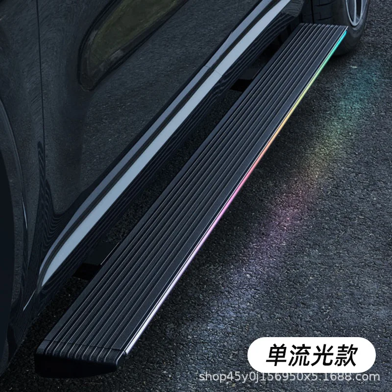Фото Подходит для адаптации электрической педали Weijia, Rolls/Les Cullinan, педали приветствия. Оригинальная боковая педаль из алюминиевого сплава. №3