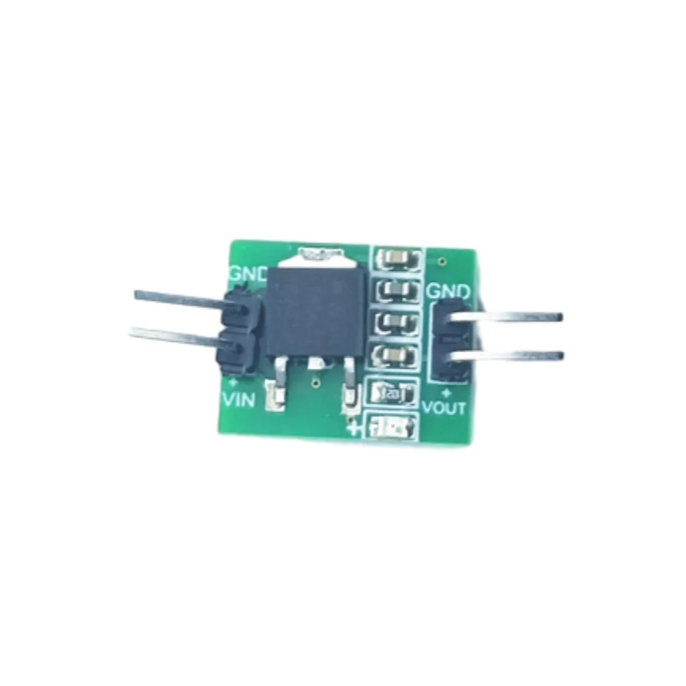 LM7805 DC7-12V Регулятор напряжения Модуль питания для 51 однокристального микрокомпьютера Модуль питания постоянного напряжения