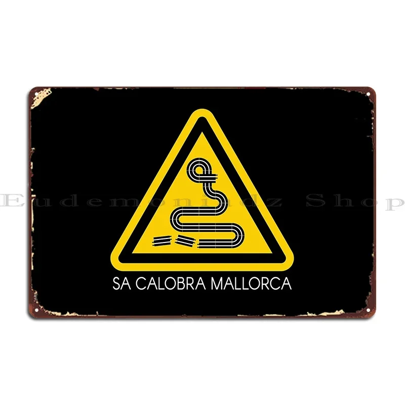 Sa Calobra Scalextric металлические вывески клубный бар бар дизайн забавное украшение жестяная вывеска плакат