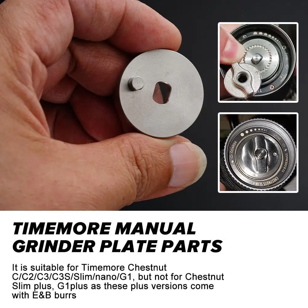 Фото Детали пластин для ручной шлифовальной машины Timemore для Chestnut C/c2/c3/c3s/slim/nano/G1, 30 кусков на круг, детали «сделай сам» для любителей кофе №2