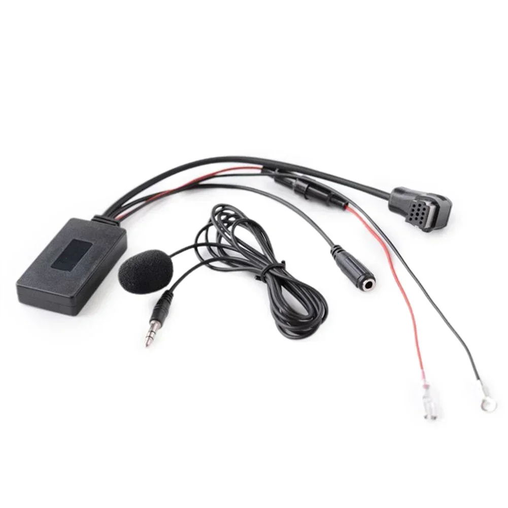 Фото Автомобильный Bluetooth-совместимый приемник для Pioneer Ip-Bus 11Pin Aux адаптер приемника черный АБС-пластик аксессуары для транспортных средств №5