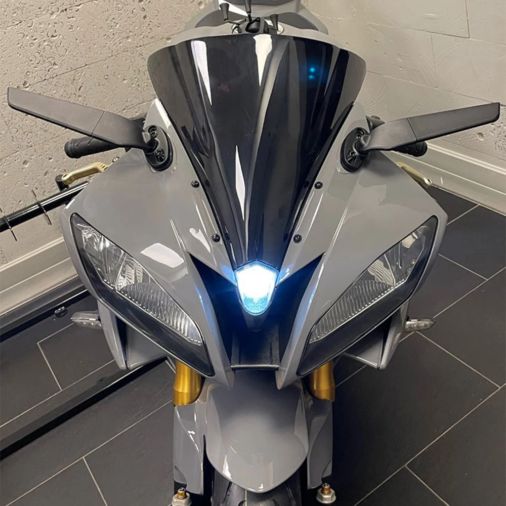 Зеркало заднего вида для мотоцикла YAMAHA Supersports Stealth Winglet, боковое регулируемое вращающееся универсальное зеркало заднего вида