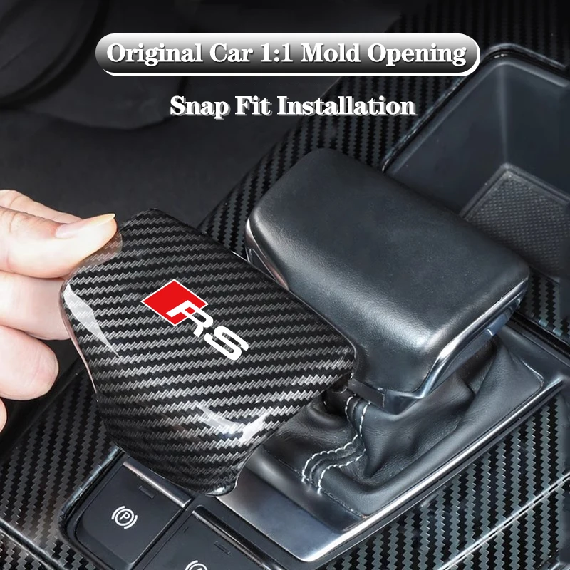 Фото Наклейка на ручку коробки передач для Audi RS A3 A4 A4L A5 A6 A7 A7L A8L Q2L Q3 Q5 Q5L Q7 S3 S6 S7 №3