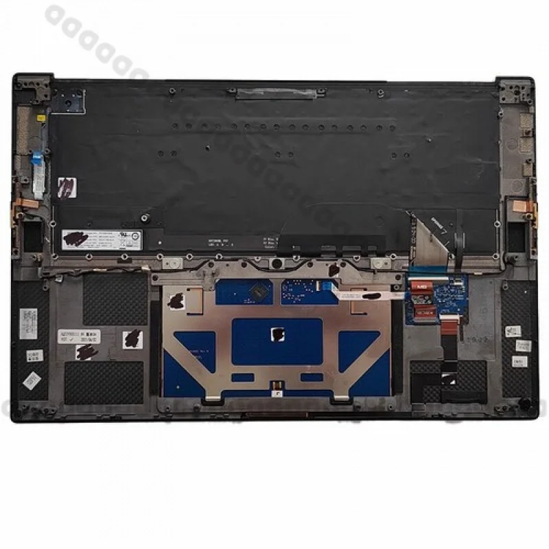 A + подставка для рук для Dell XPS 15 9510 9500 Precision M5550, клавиатура, тачпад, черный, США (art.: 3920d25204a5e) - 3920d25204a5e