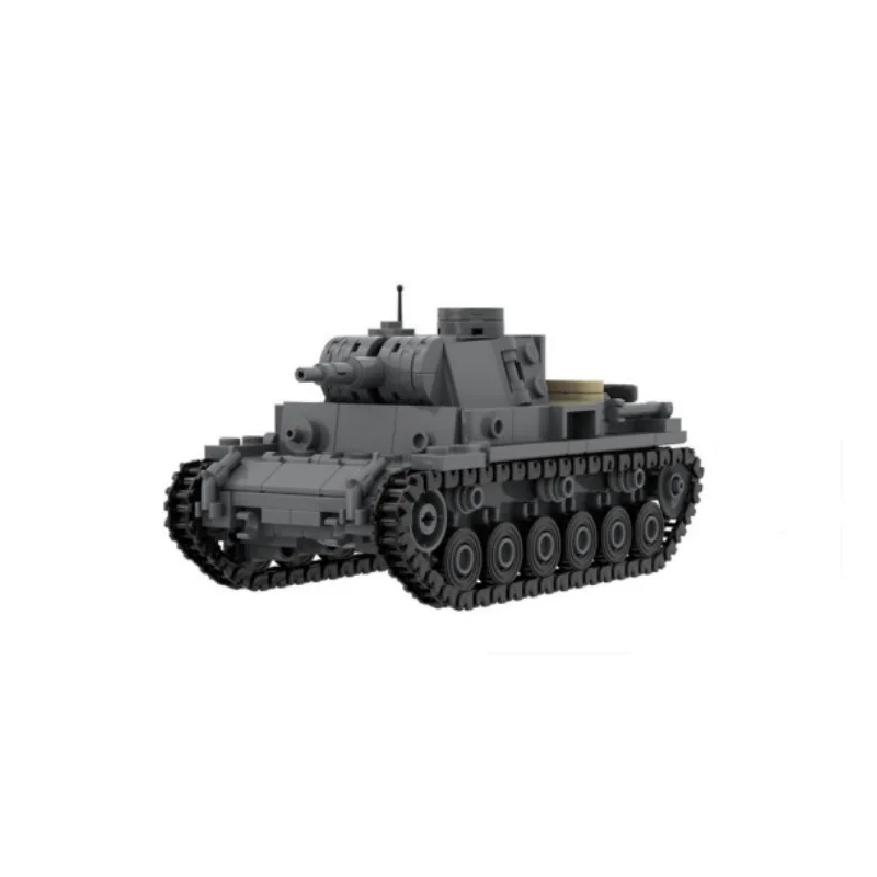 Строительный блок MOC, военный танк, мелкие частицы, собранный строительный блок, игрушки, детские развивающие кирпичи для тренировки мозга, игрушки