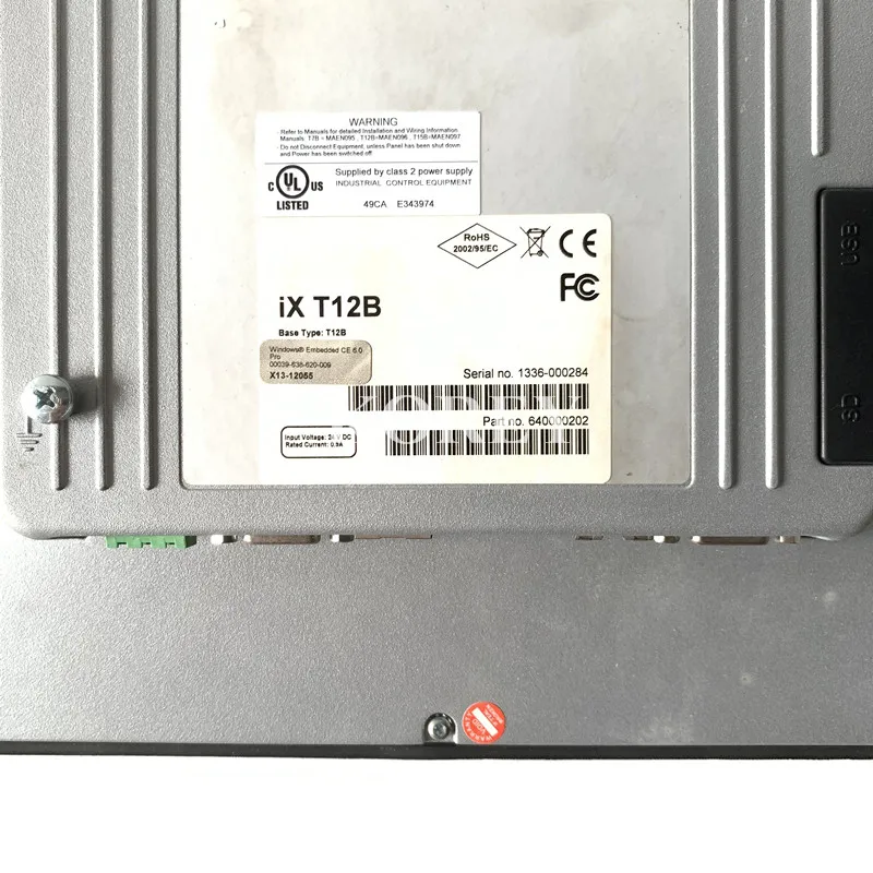 Сенсорный экран iX T12B полностью протестирован (art.: 3920cd7edd9d0) - 3920cd7edd9d0