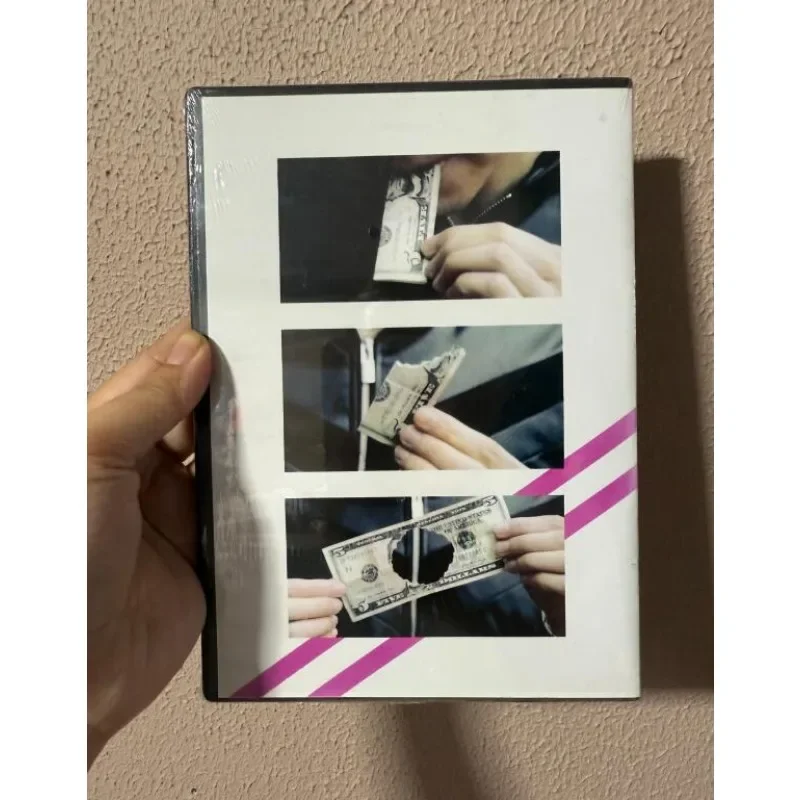 Сплит на EVM (DVD и трюк) Уличные фокусы Крупным планом Магический реквизит Деньги Магия Сцена Волшебные иллюзии Билл исчезает появляется